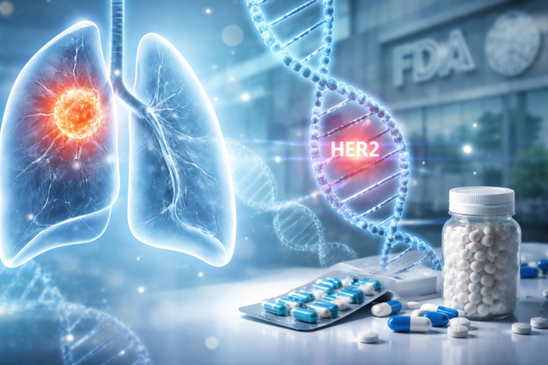 HER2 Mutasyonlu Akciğer Kanserinde Zongertinib’e Hızlandırılmış Onay Geldi.